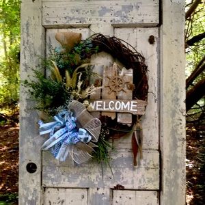 Beach or lake house wreath